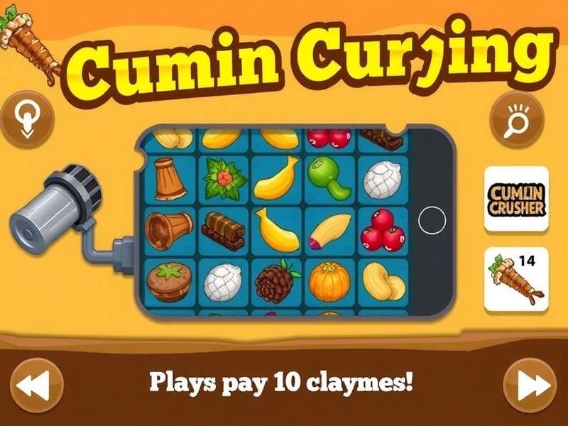 Cumin Crusher Main Gameplay Cumin Crusher Game Screenshot